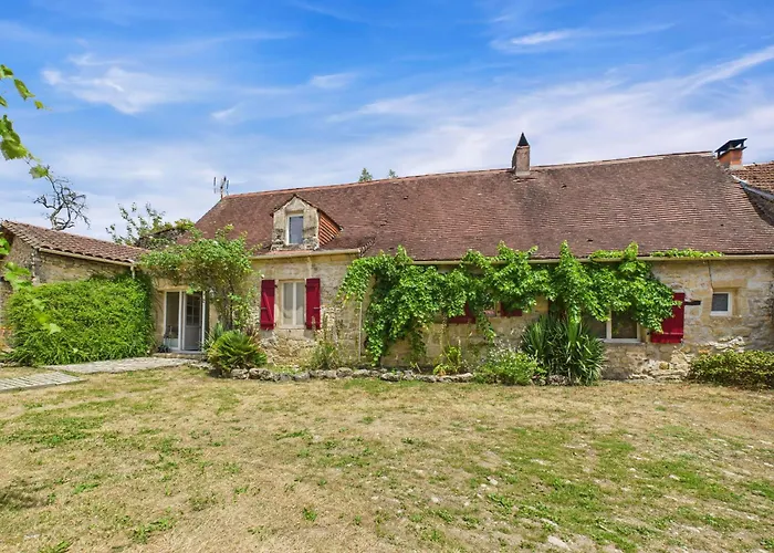 Dordogne - Belle Maison Pour 8 Avec Piscine بيت للعطل *